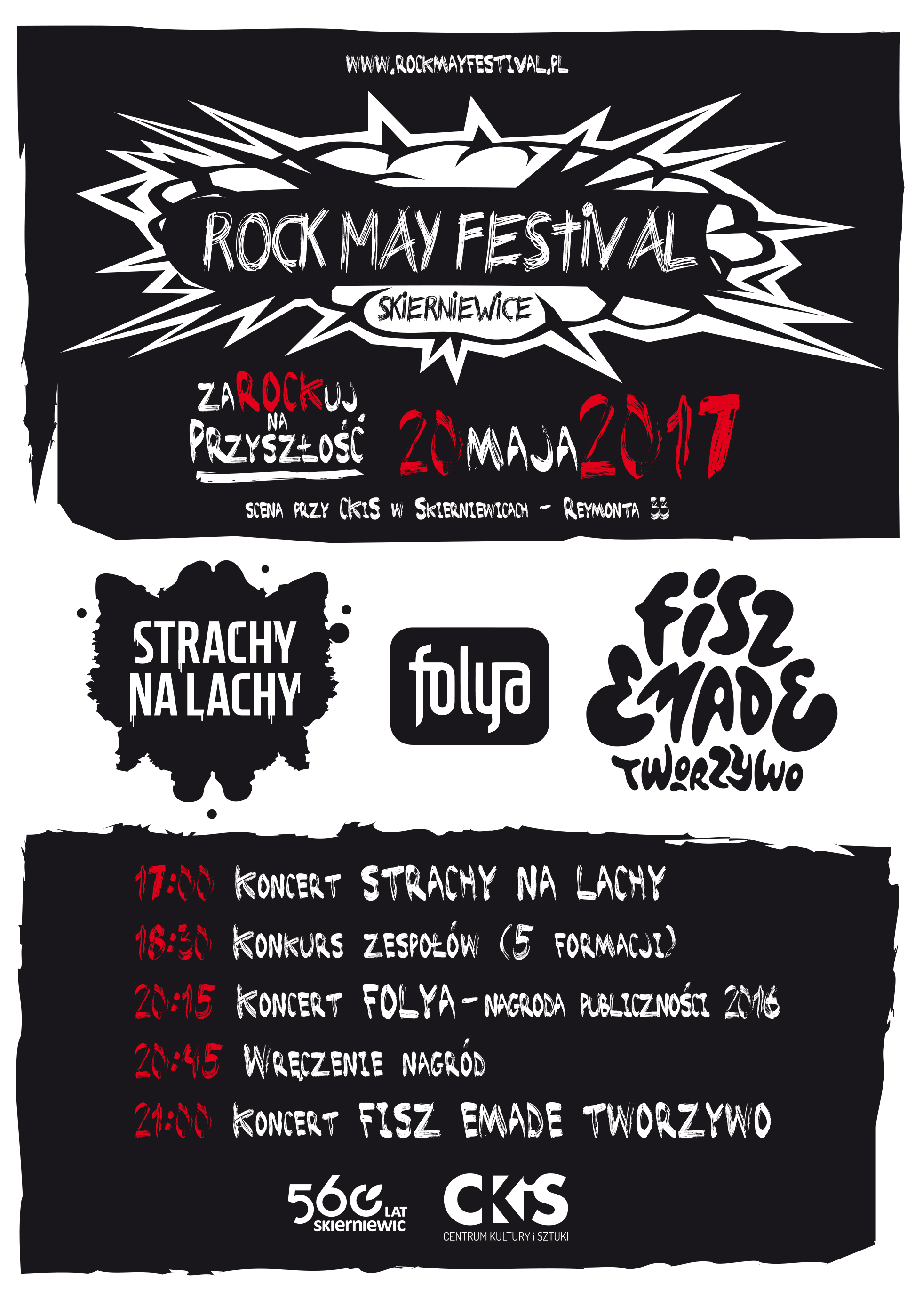 Zagraj na XVI  edycji festiwalu Rock May Festival 