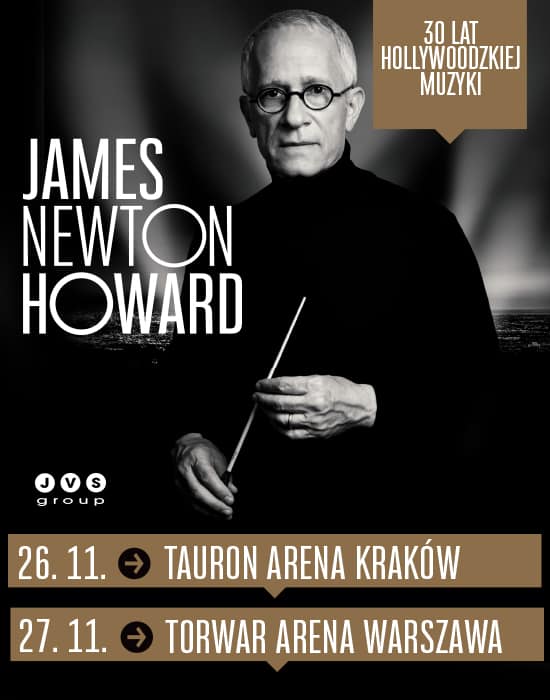 James Newton Howard w Polsce!