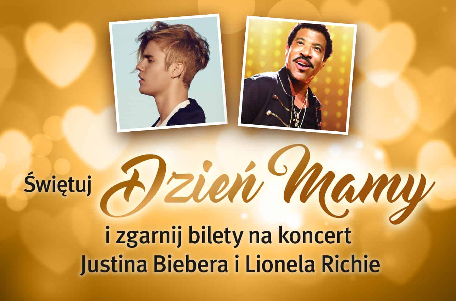 Świętuj Dzień Matki i wygraj bilet na Justina Biebera! 