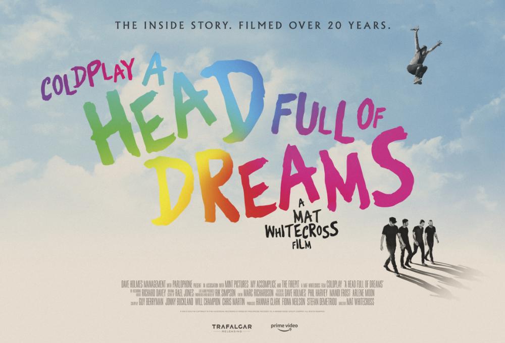 Poznaj całą prawdę o  Coldplay! Jednorazowa projekcja filmu dokumentalnego A Head Full Of Dreams już 14 listopada 2018