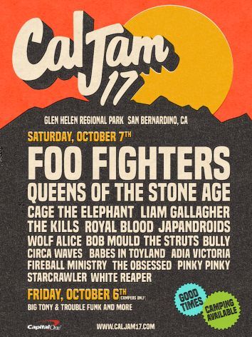 Bądź świadkiem historii: zobacz w Kalifornii pierwszą edycje festiwalu Foo Fighters - Cal Jam!