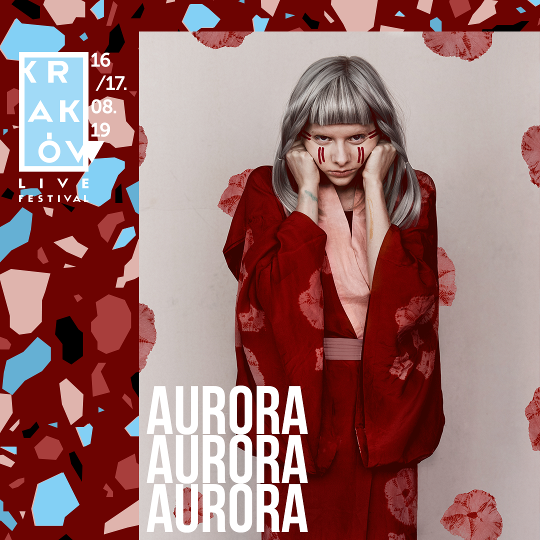AURORA dołącza do line-upu Kraków Live Festival 2019!