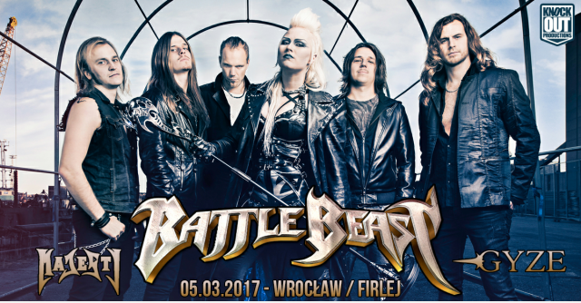 Battle Beast: Zmiana miejsca koncertu  