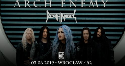 Death Angel wystąpi przed Arch Enemy we Wrocławiu