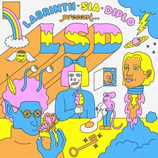 Sia Diplo i Labrinth prezentują album supergrupy LSD!