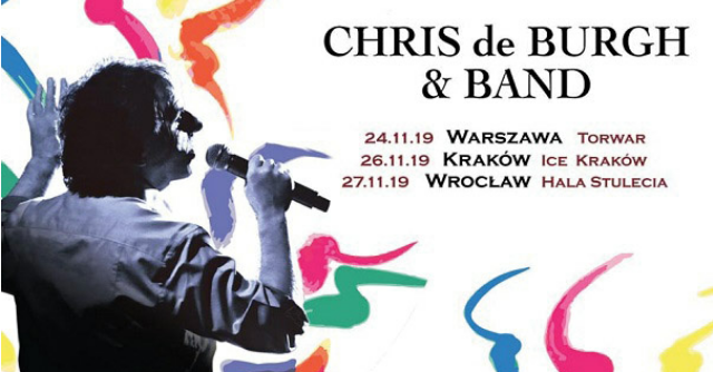 Chris de Burgh na koncertach w Polsce już w listopadzie!