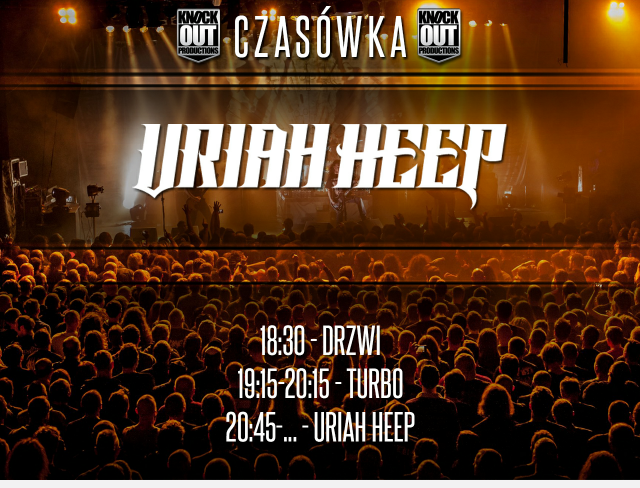 Uriah Heep: Dokładny plan koncertów w Polsce