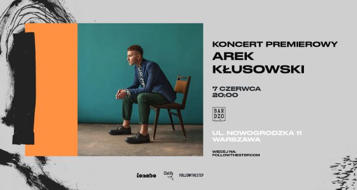 Arek Kłusowski: koncert premierowy, 07.06.2019, BARdzo bardzo, Warszawa