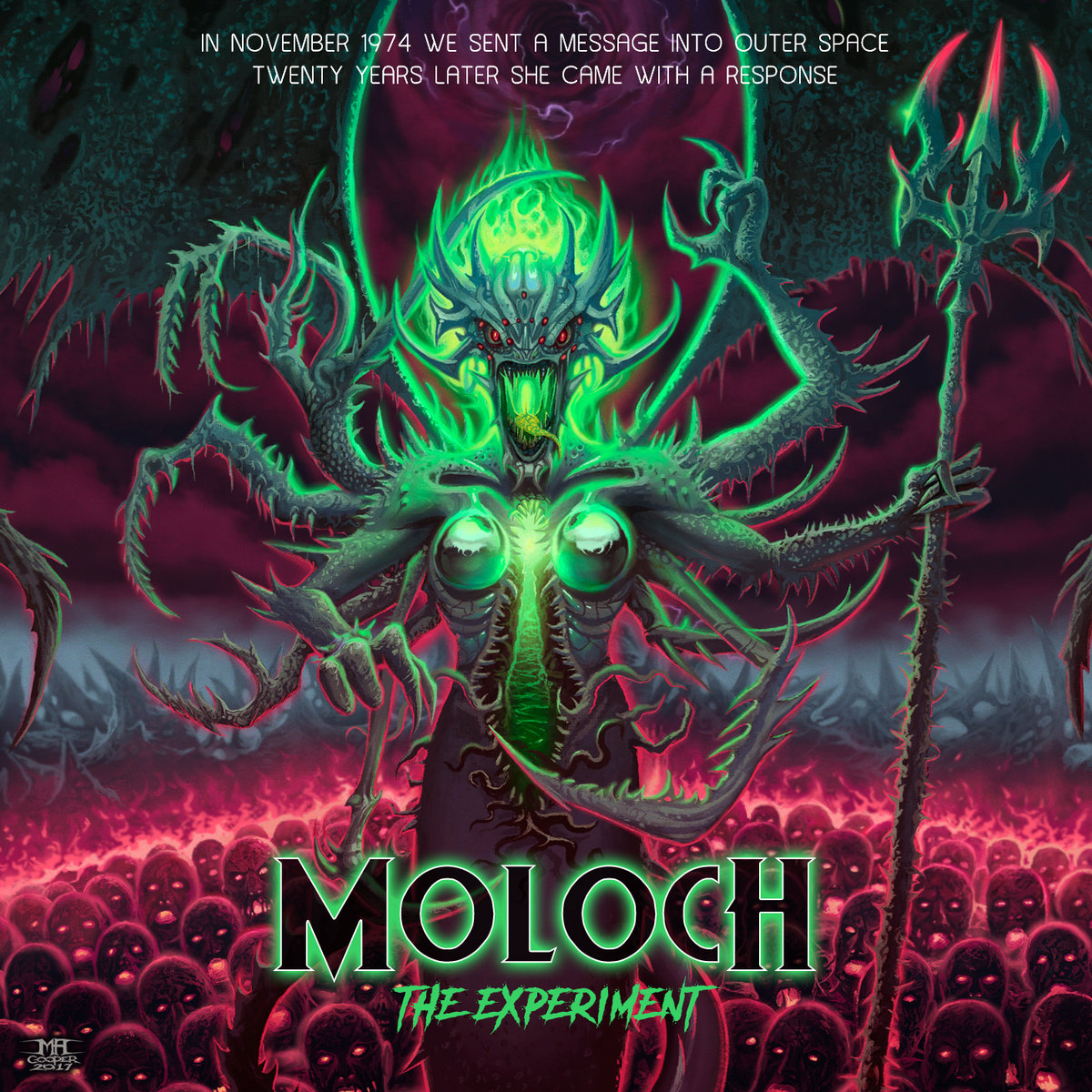 Nowy singiel Moloch The Experiment już dostępny!